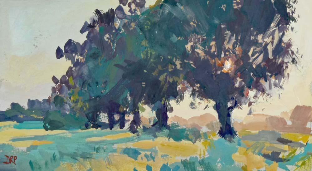 Tree line towards Hindringham, Norfolk