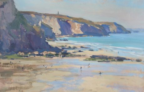 Porthtowan, low tide